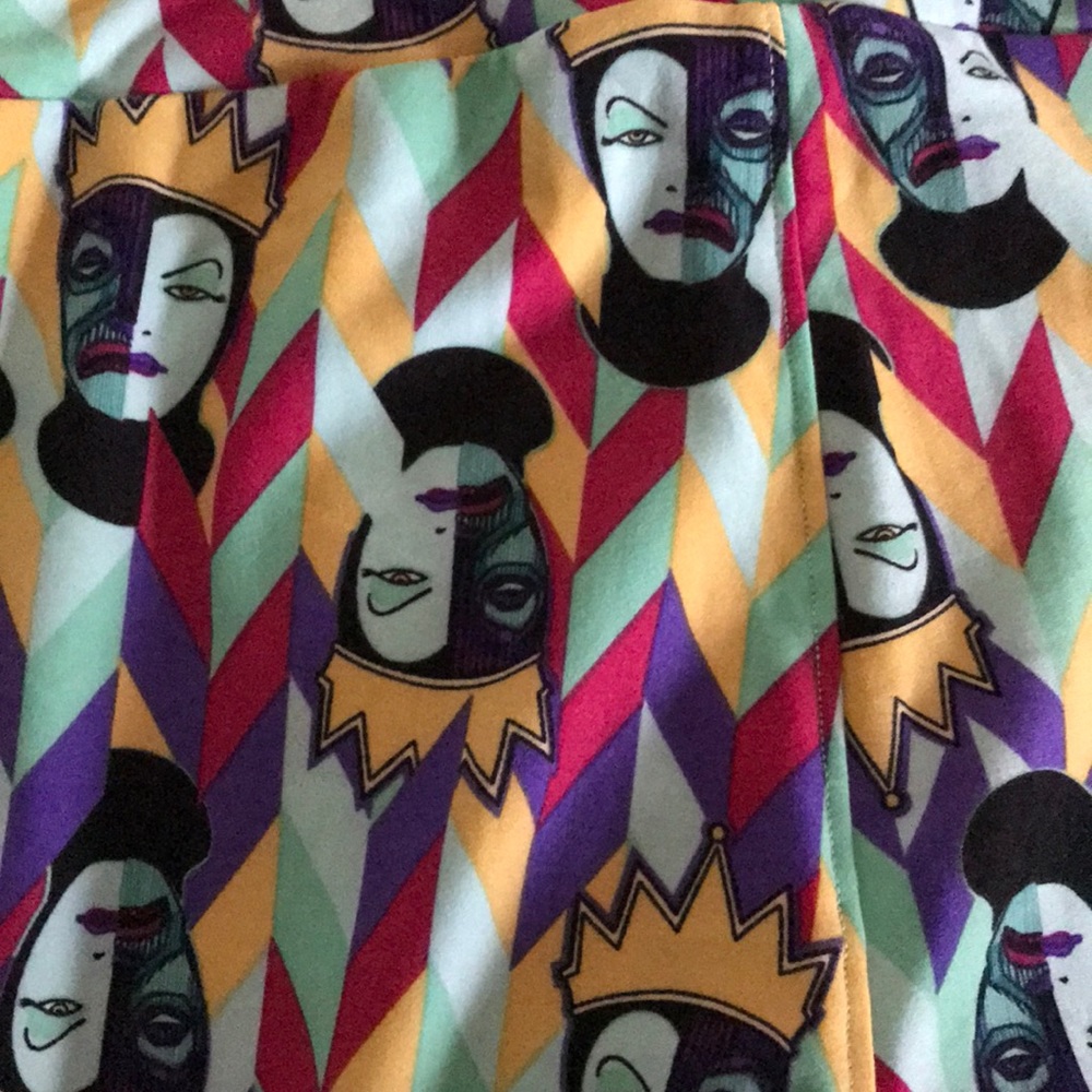 LuLaRoe Disney Evil Queen leggings. New, no tags.
